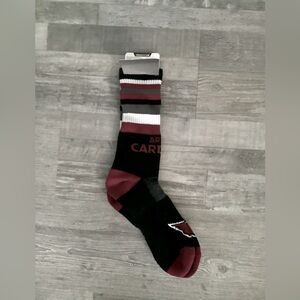 Arizona Cardinals NFL Team Logo Game Day Cold Weather Comfort Crew Sock